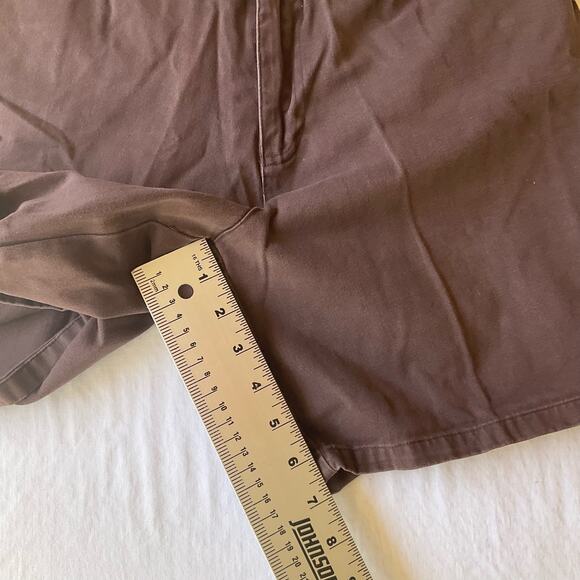 CM Women’s Casual Khaki Shorts size 10 US, Solid Brown - Picture 5 of 9